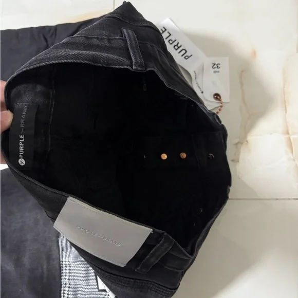 Distressed Black Jeans